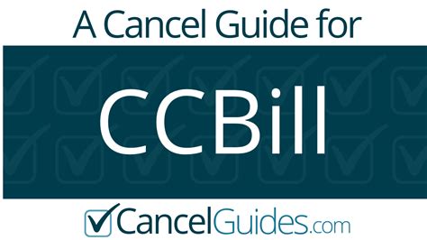 ccbill cancel|Unable to cancel subscription. How will this affect my credit score ...